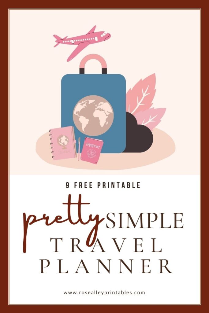 9 Pretty Simple Travel Planner