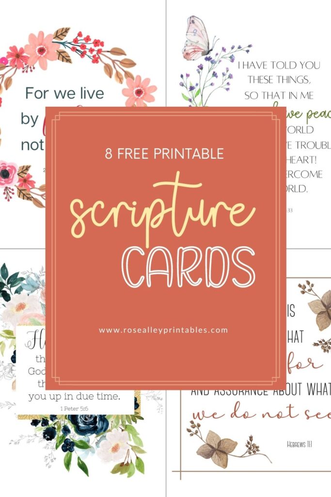 8 Free Printable Scripture Cards