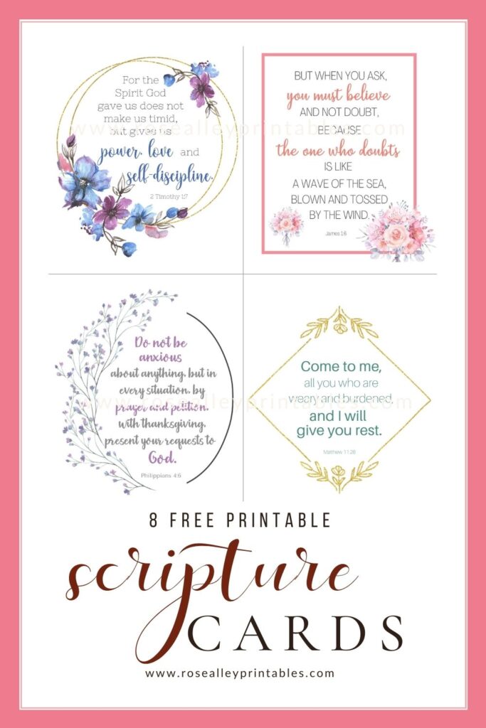 8 free printable scripture cards