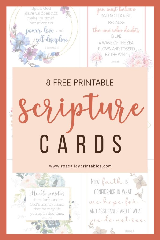 8 Free Printable Scripture Cards