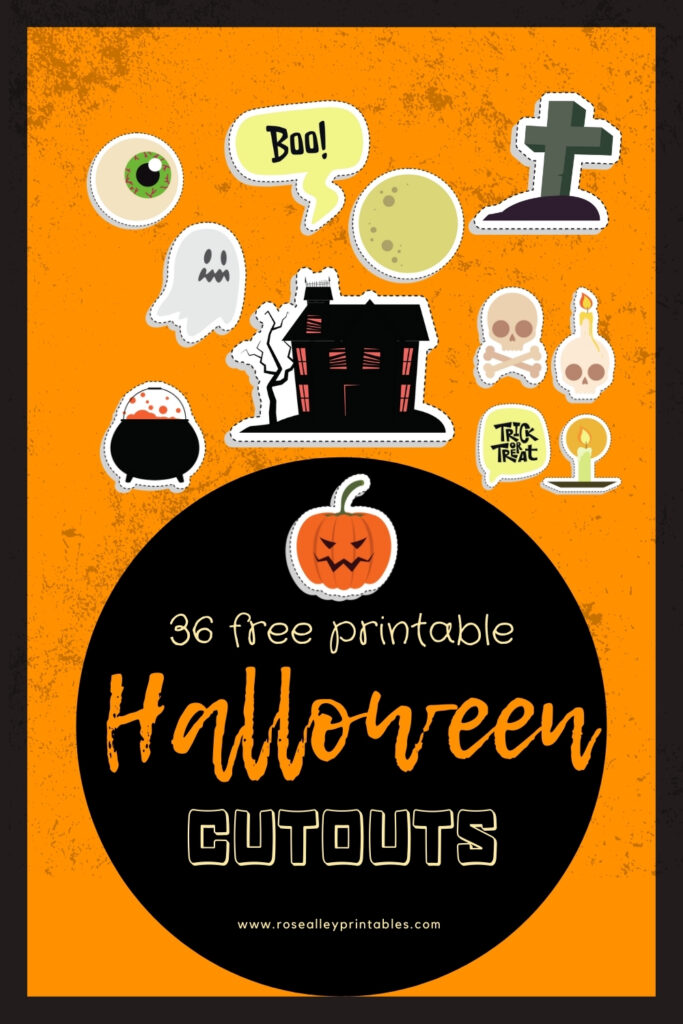 36 Free Printable Halloween Cutouts