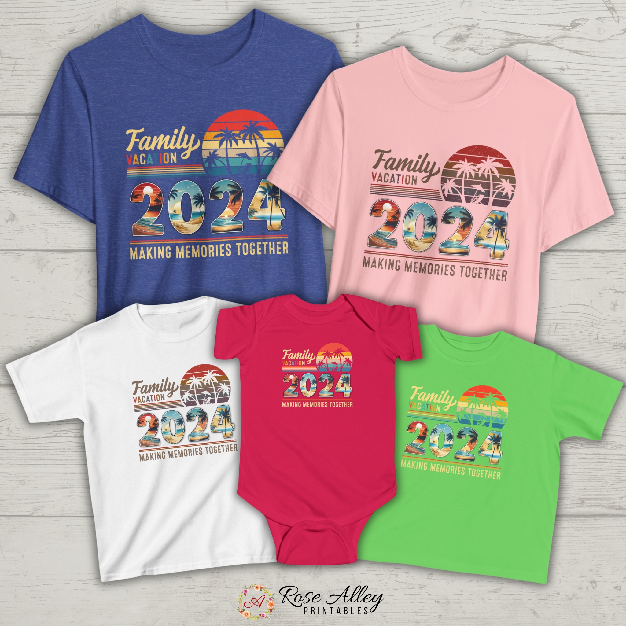 Family Vacation 2024 T-shirt