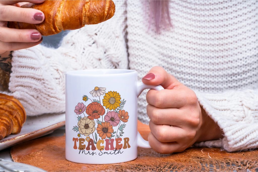 Personalized Teacher's Name Mug